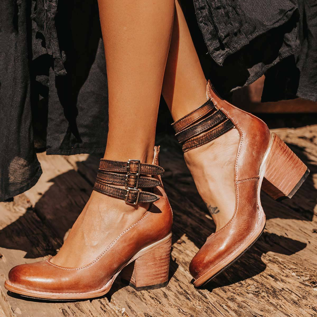 Sonnenschritt – bottes à talons élégantes