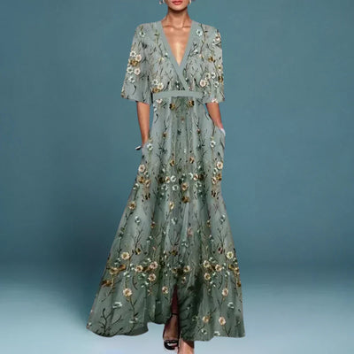 Fedelma - Robe longue élégante