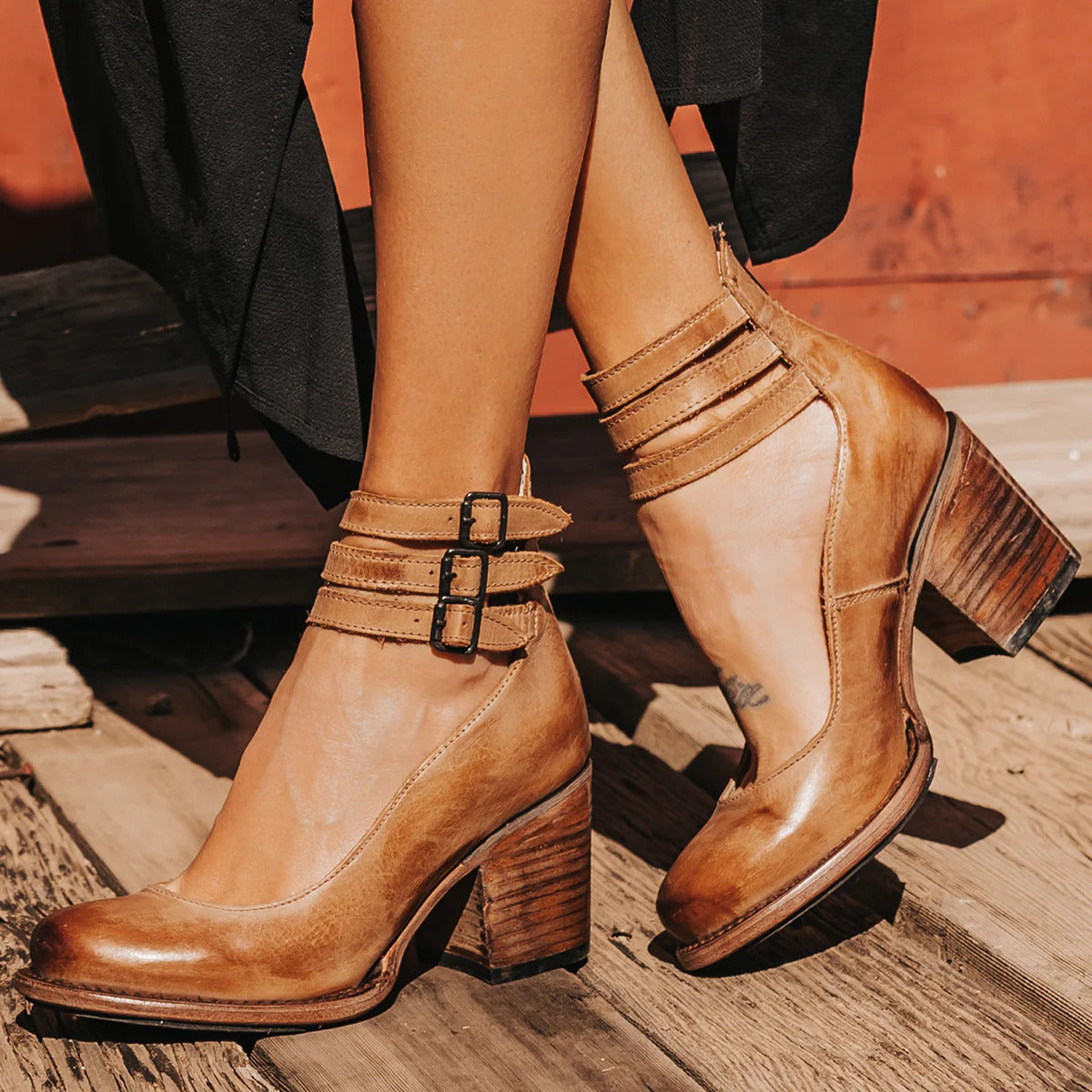Sonnenschritt – bottes à talons élégantes