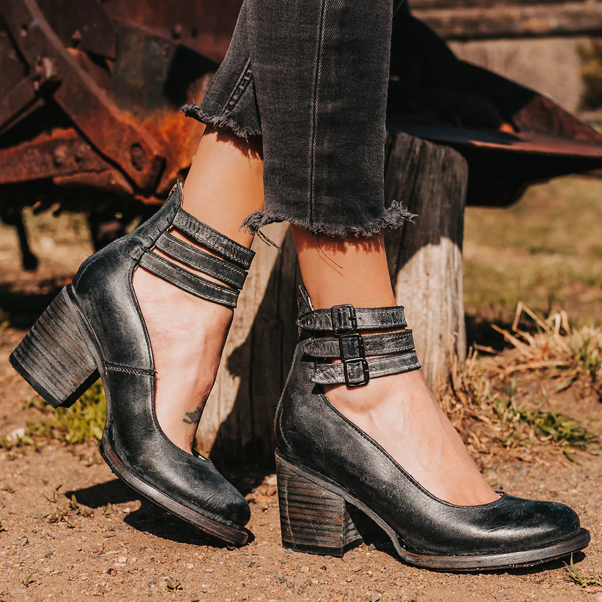 Sonnenschritt – bottes à talons élégantes