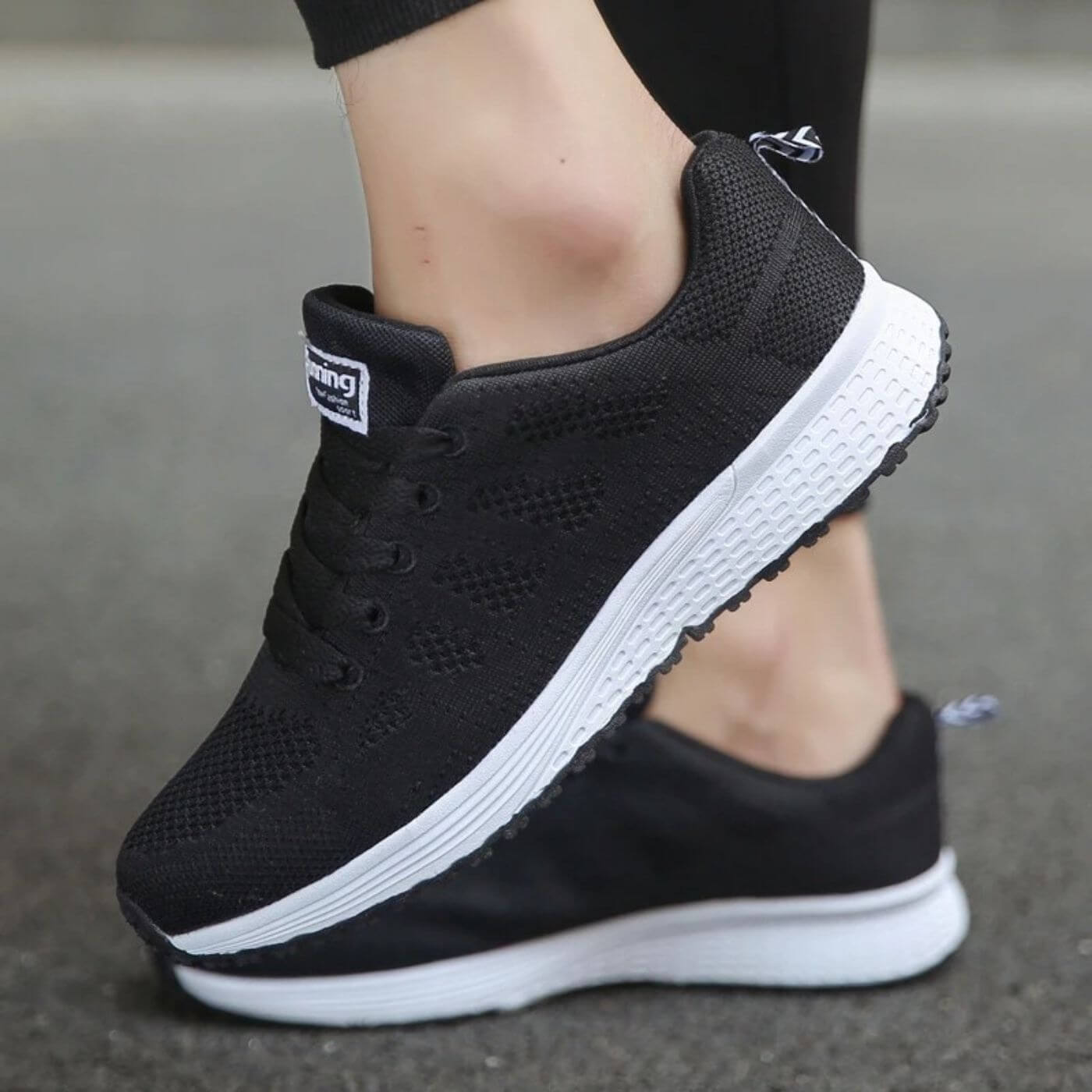 Zoe - Baskets de Course en Maille