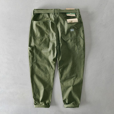Ezra - Pantalon Cargo Ceinturé