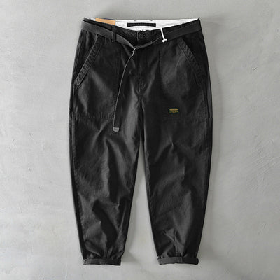 Ezra - Pantalon Cargo Ceinturé