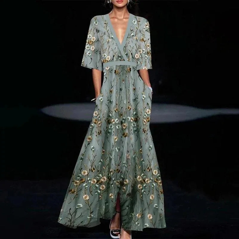 Fedelma - Robe longue élégante