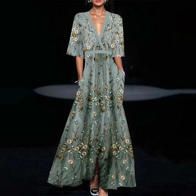 Fedelma - Robe longue élégante
