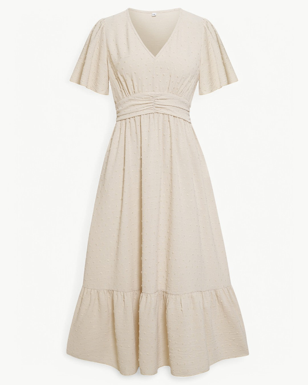 Lena - Robe midi à pois