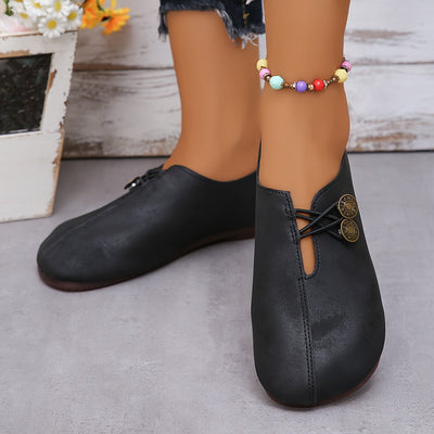 Milo - Chaussures à enfiler boutonnées