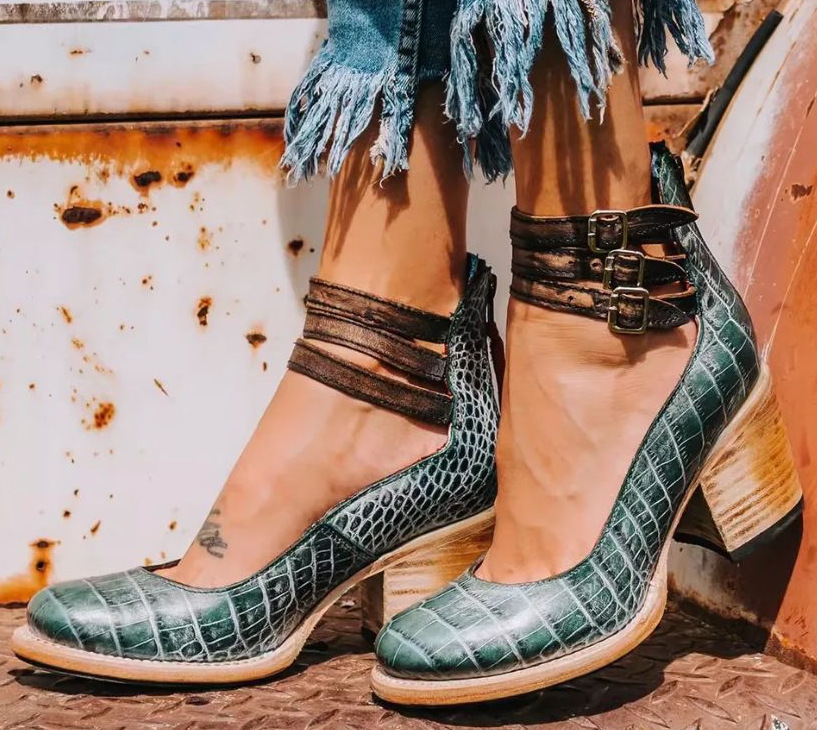 Sonnenschritt – bottes à talons élégantes