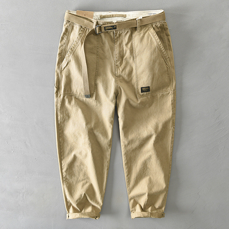 Ezra - Pantalon Cargo Ceinturé