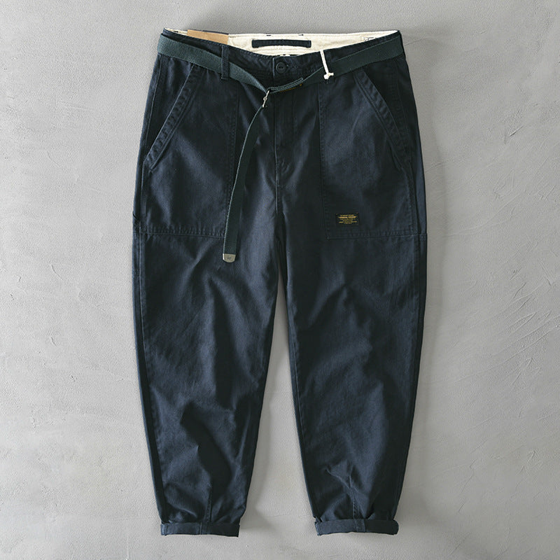 Ezra - Pantalon Cargo Ceinturé