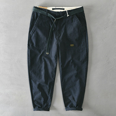 Ezra - Pantalon Cargo Ceinturé