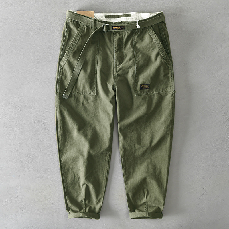 Ezra - Pantalon Cargo Ceinturé