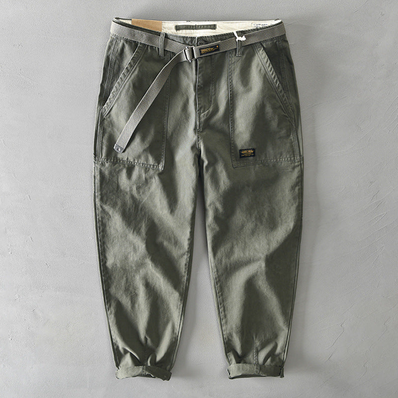 Ezra - Pantalon Cargo Ceinturé