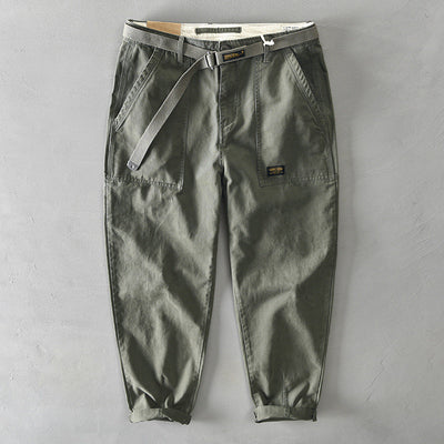 Ezra - Pantalon Cargo Ceinturé
