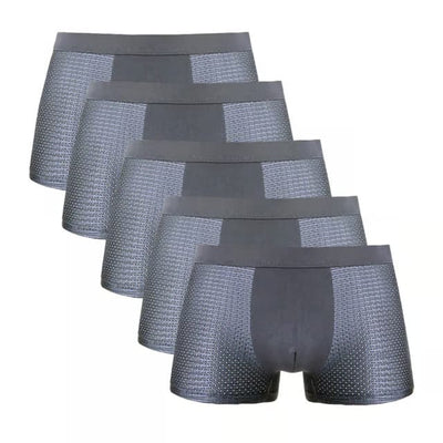 Ensemble de 10 caleçons en fibre de bambou BOXEO - Achetez-en 5 et obtenez-en 10 !