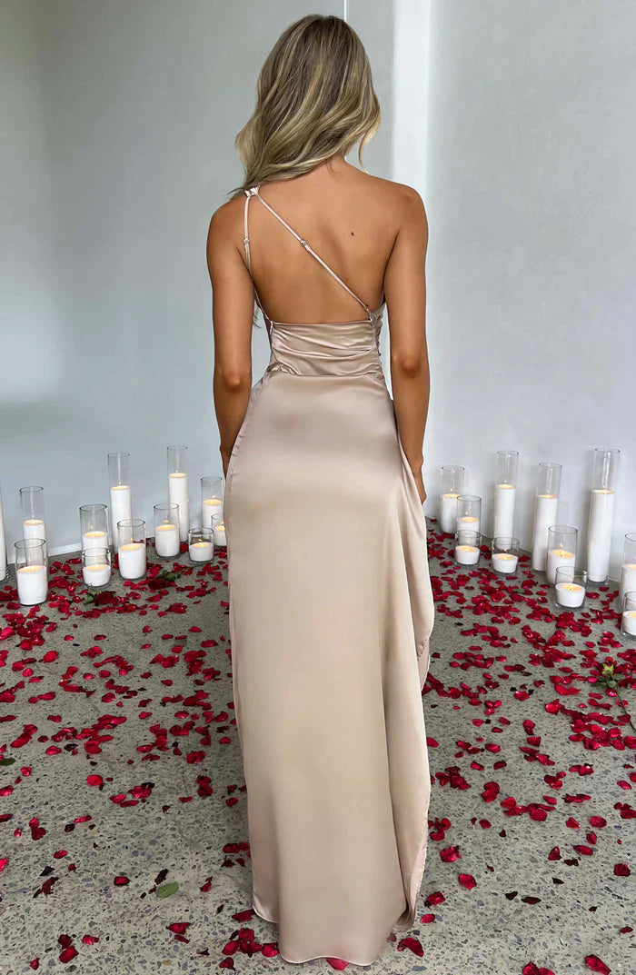 Ariel Maxi - Robe longue en satin