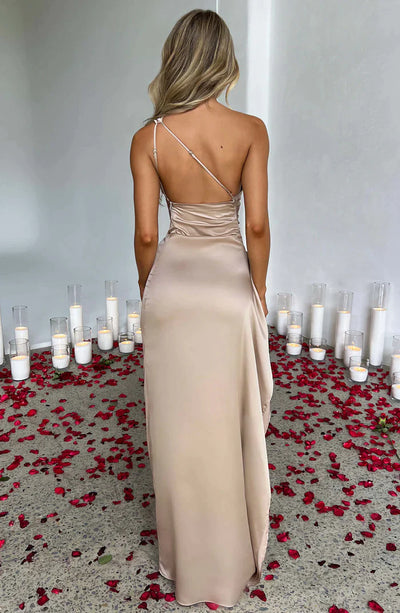 Ariel Maxi - Robe longue en satin