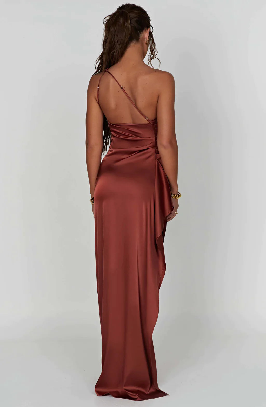 Ariel Maxi - Robe longue en satin